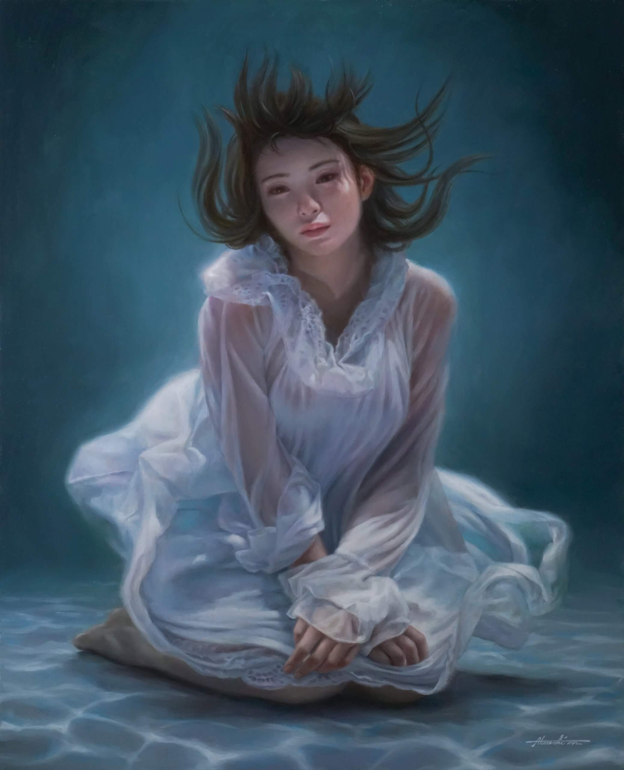 13. Underwater Ambient 水下風情_油彩_65x53cm (15F)_2023