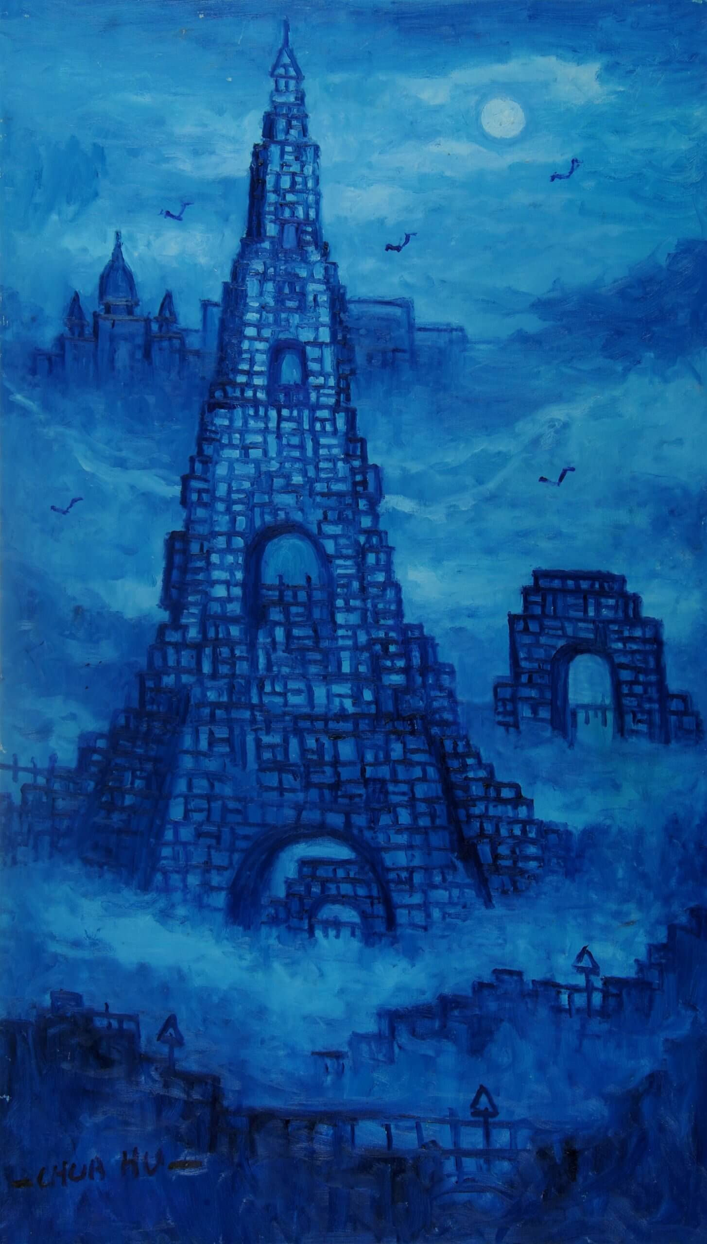 蔡雲程-巴黎交響曲(58#)144x84cm